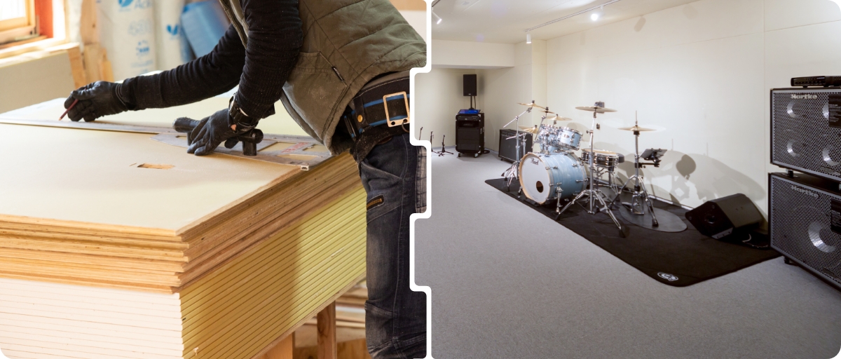 防音室完成までの流れ