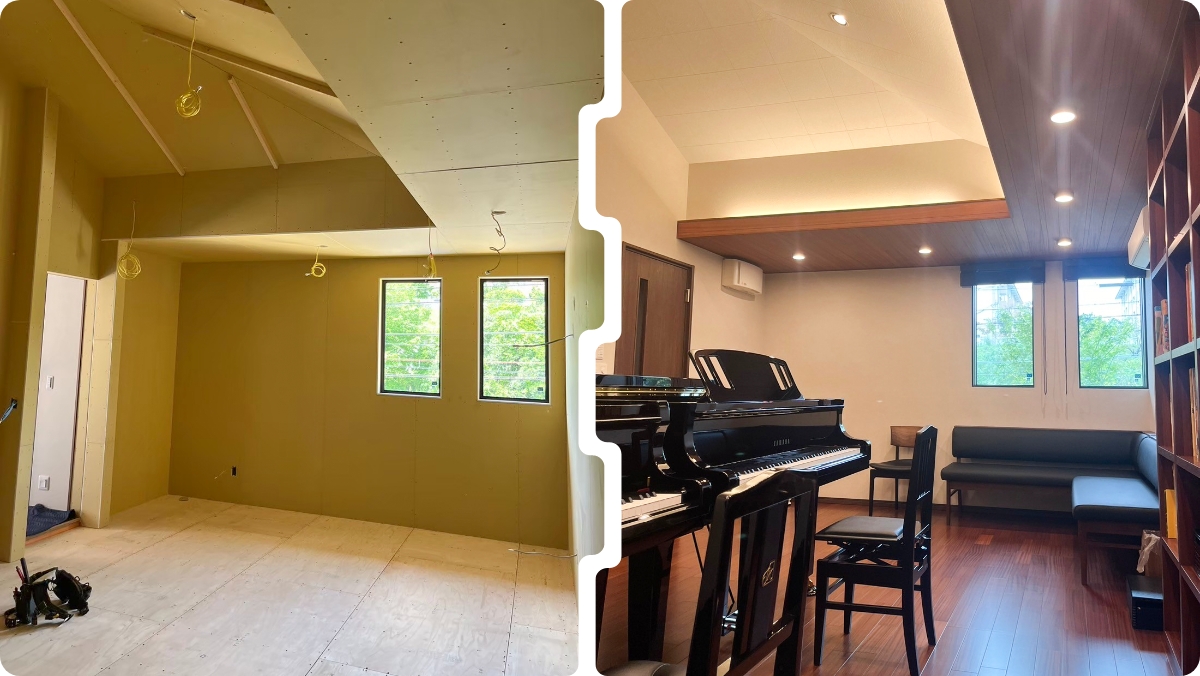 用途別防音工事のイメージ