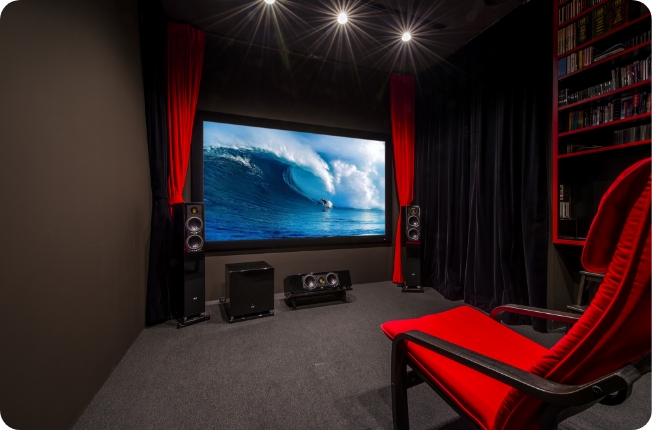 ホームシアターの防音工事
