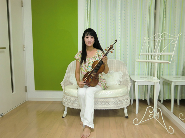 京都府向日市在住の関西フィルハーモニー管弦楽団 バイオリン奏者の中野様
