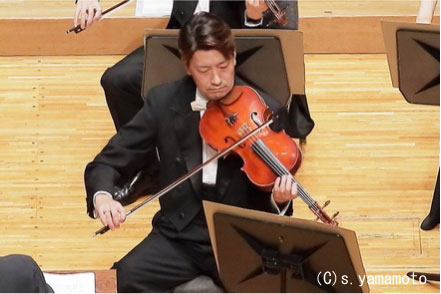 関西フィルハーモニー管弦楽団ヴィオラ奏者 山本知資 様