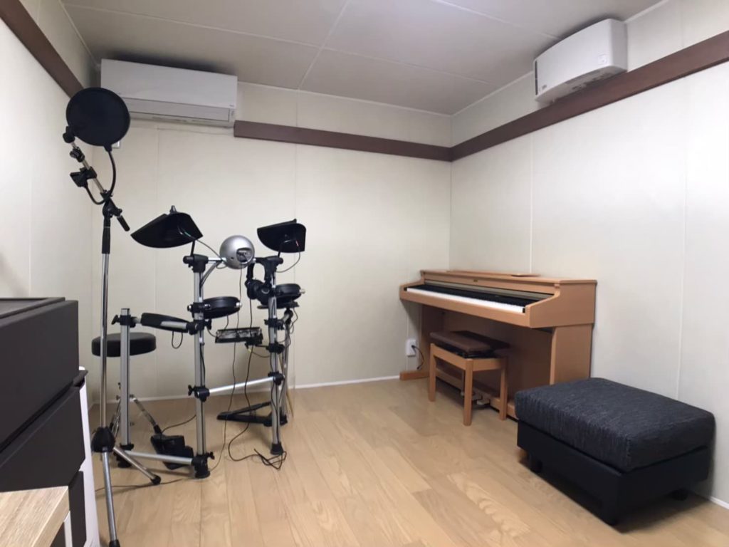 兵庫県尼崎市　ヤマト住建様　ドラムスタジオ