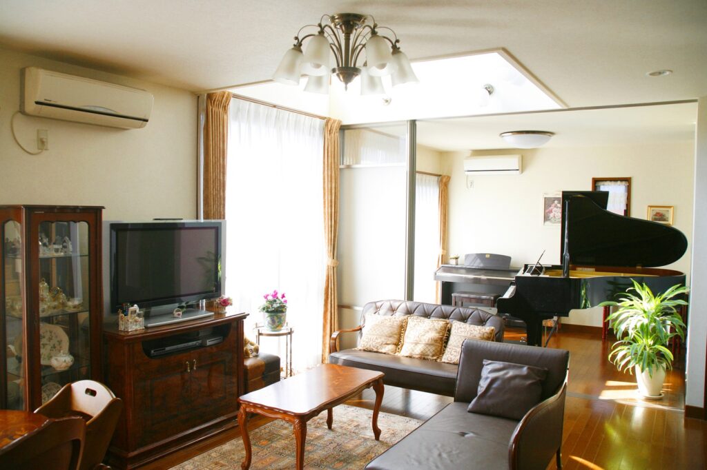 グランドピアノは一般家庭でも置けるの？一般住宅にグランドピアノを設置する時のポイント